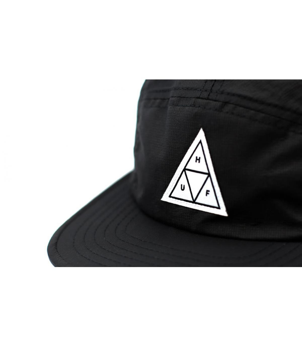 casquette 5 panel Huf noir